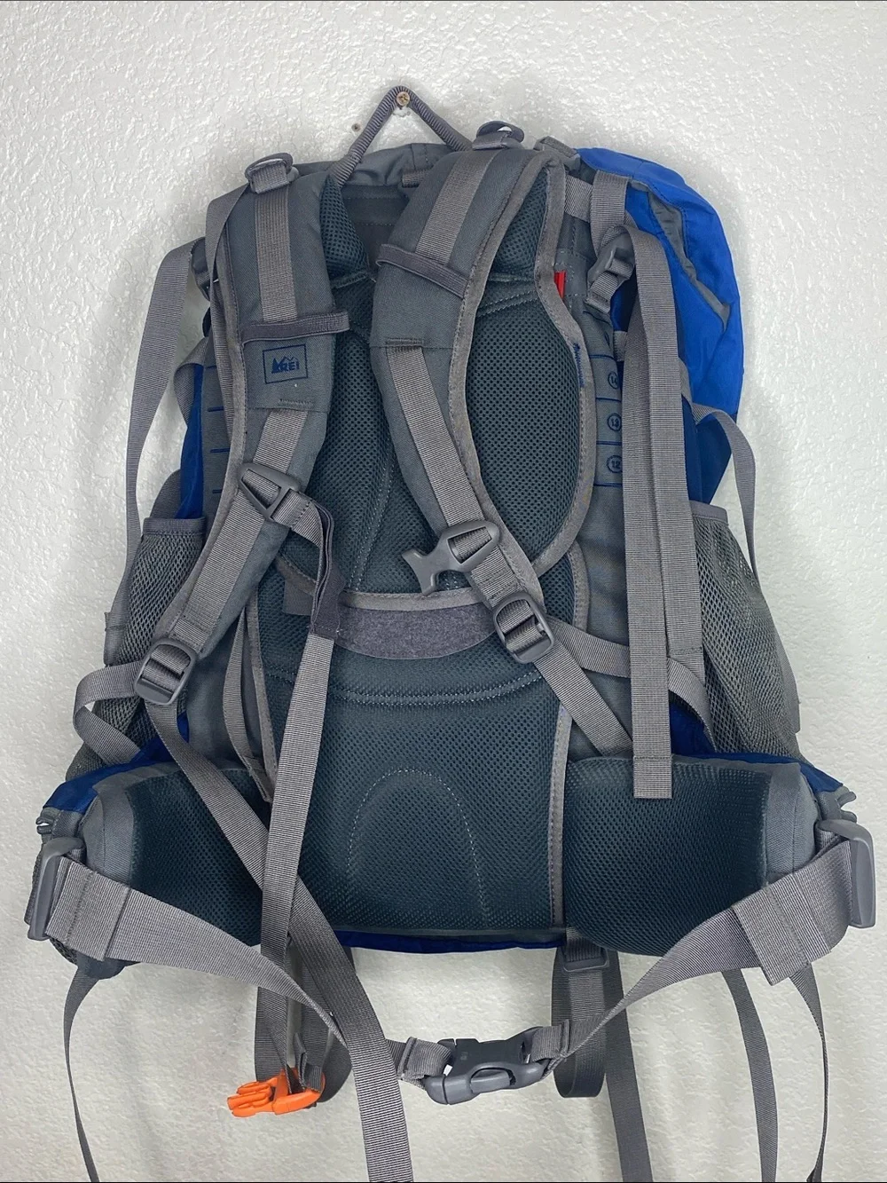 REI Royal Blue and Gray Passage 40 Daypack Backpack